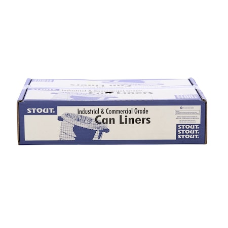 Stout By Envision HDPE ProPerformance Coreless Bags1216 Gallon Bags Case of 1000 bags, 1000PK C2433N06